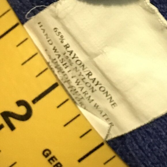 Vintage Bellissima Phthalo Blue Tank Top - Picture 8 of 12